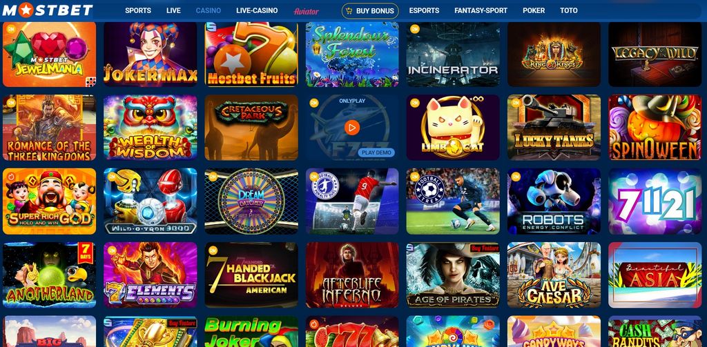 Mostbet Casino'nun Şifresi Çözüldü: Sanal Çevrimiçi Casino Mutluluğuna Genel Bakış
